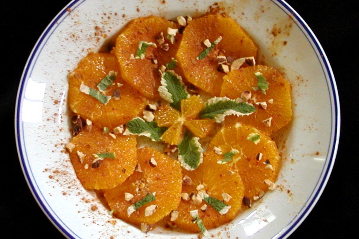 Citrus-Orange Fruit Salad with Aperol Dressing