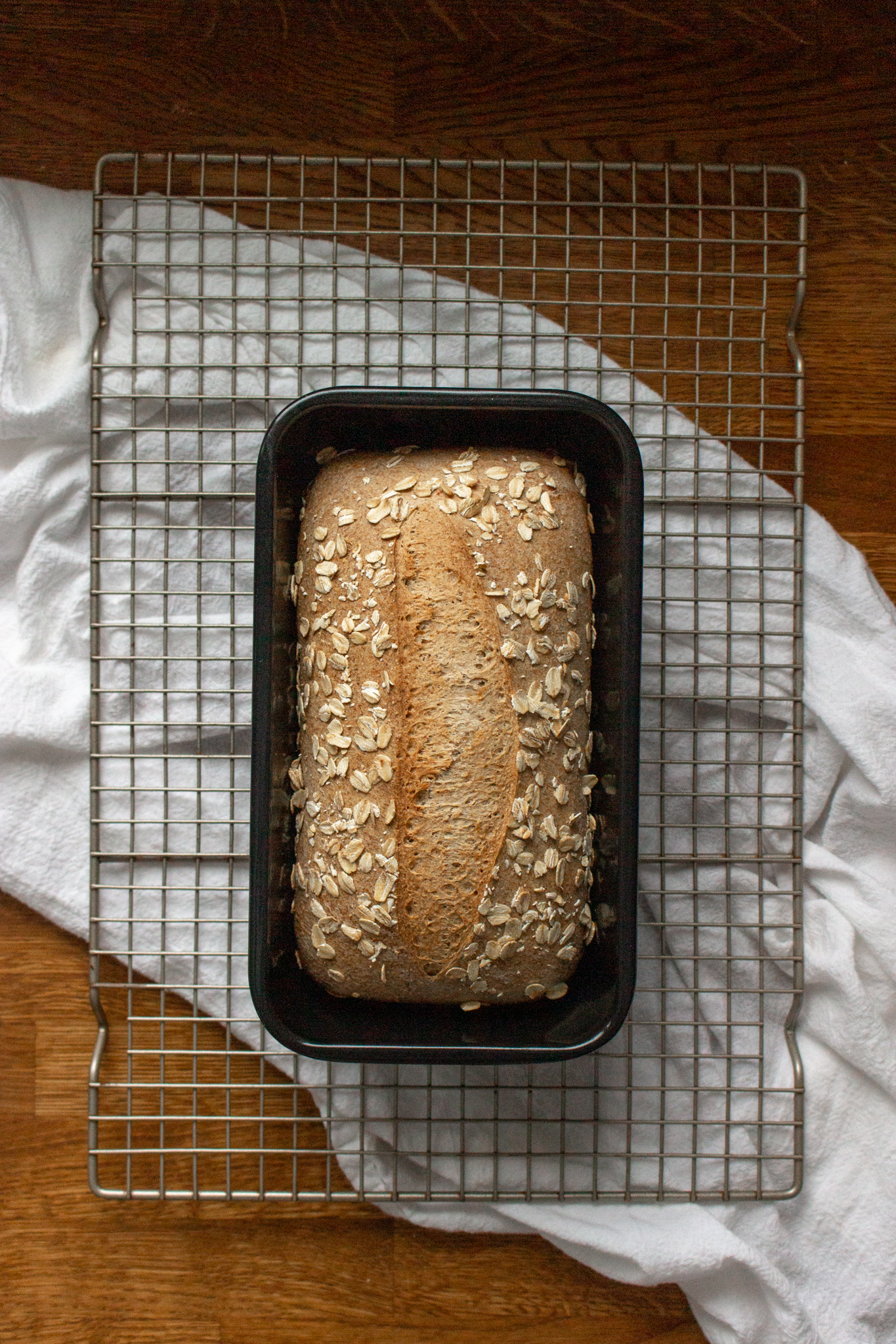 Sourdough Starter Bread with Wildflower Honey