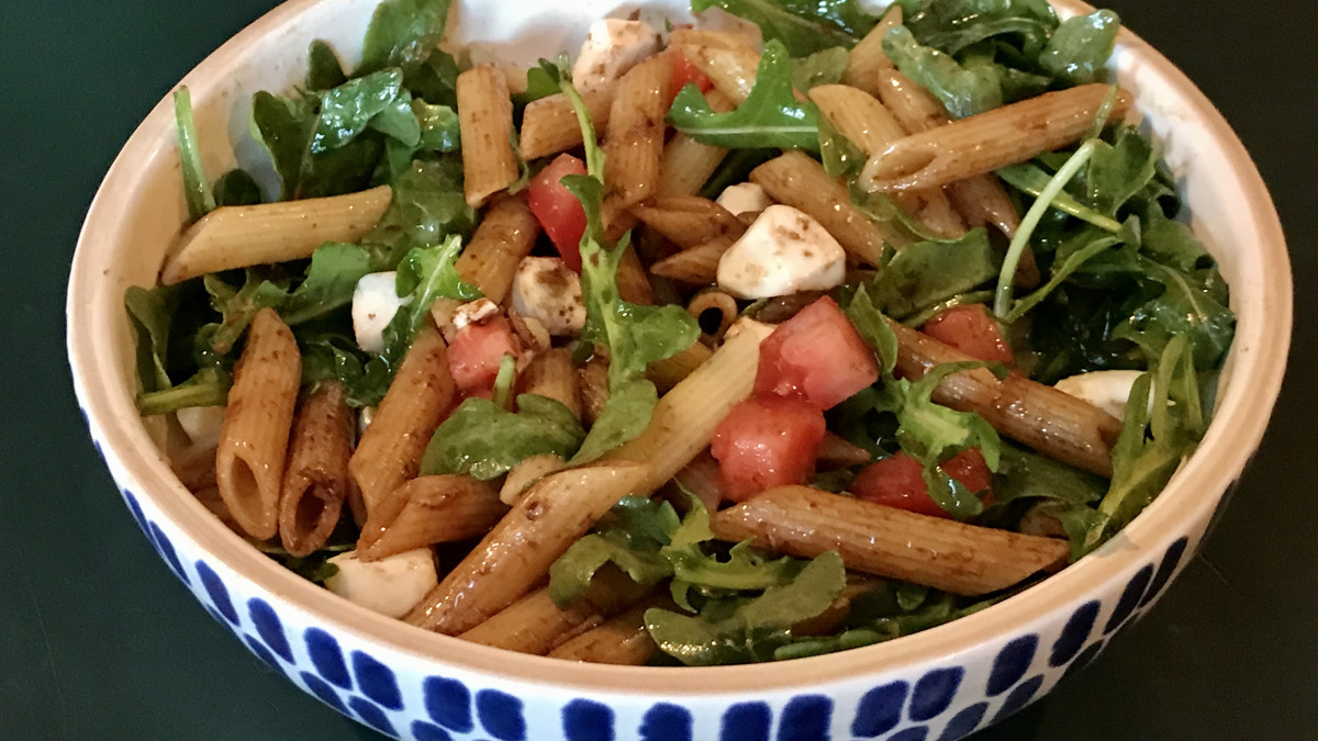 Tossed Aperol Pasta