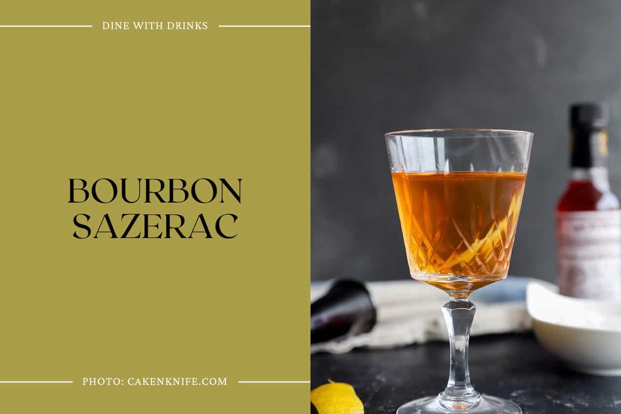 Bourbon-Spiced Sazerac with Absinthe Rinse