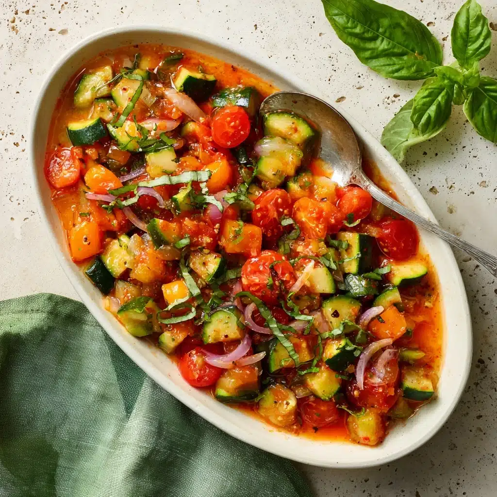 Sautéed Zucchini and Cherry Tomatoes with Lemon Zest