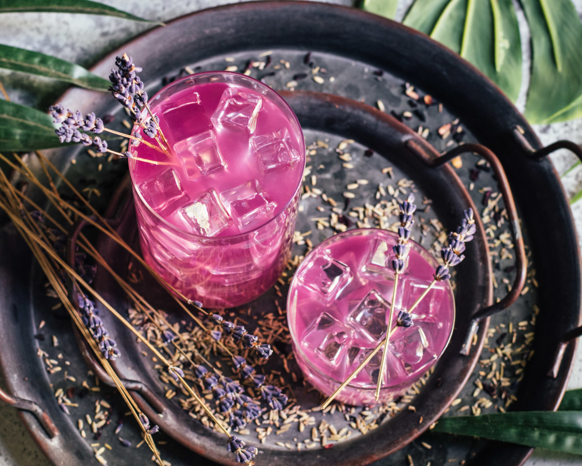 Lavender Lemon Infusion Cocktail