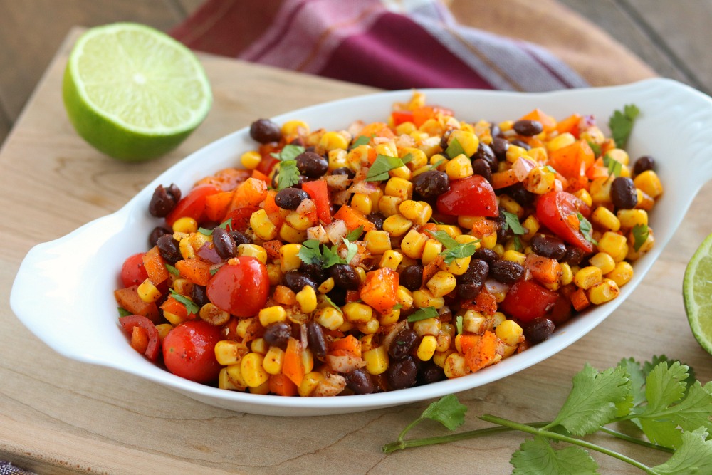 Texas-Spiced Black Bean and Corn Salad