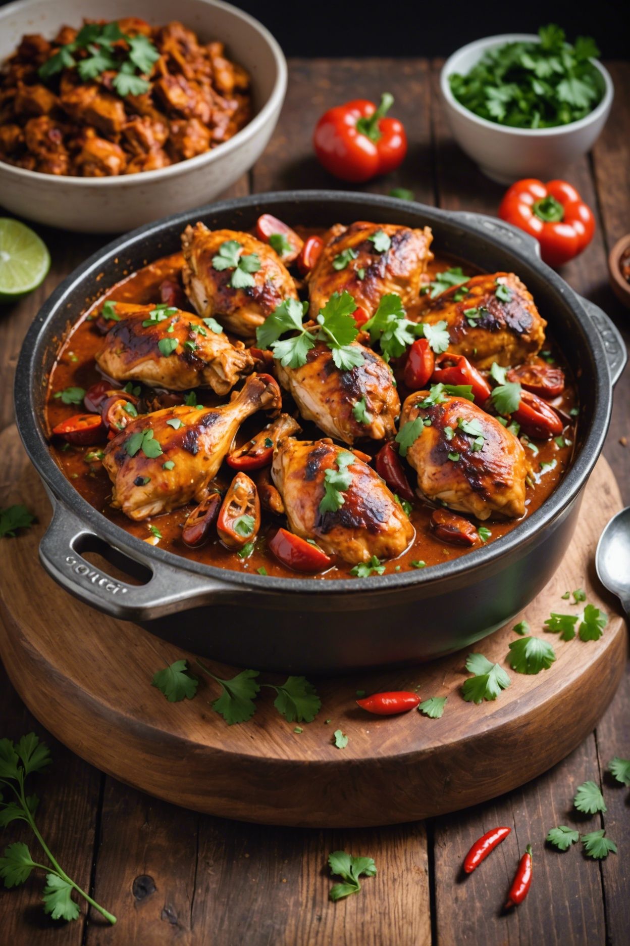 Slow-Cooked Chipotle Chicken with Avocado