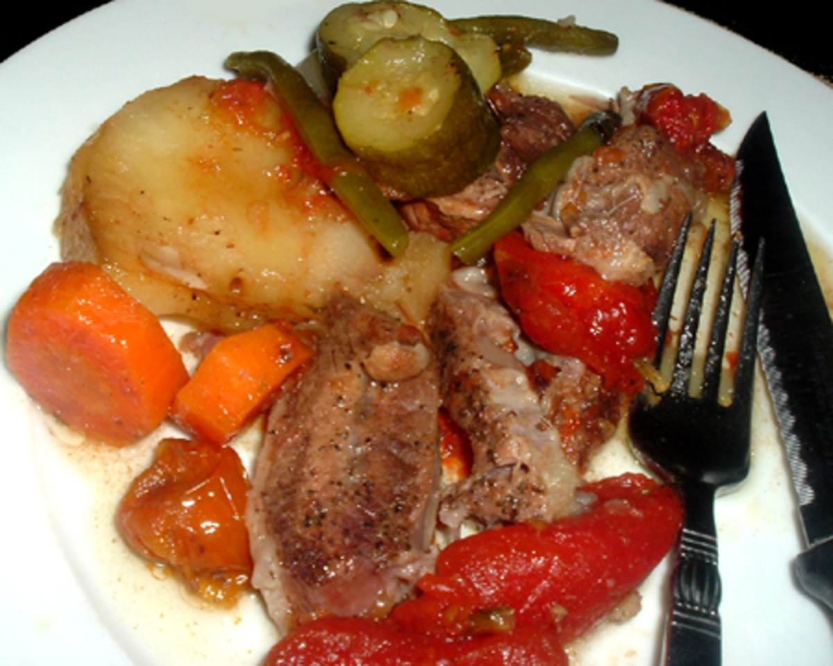 Persian Lamb and Dried Lime Stew with Cinnamon