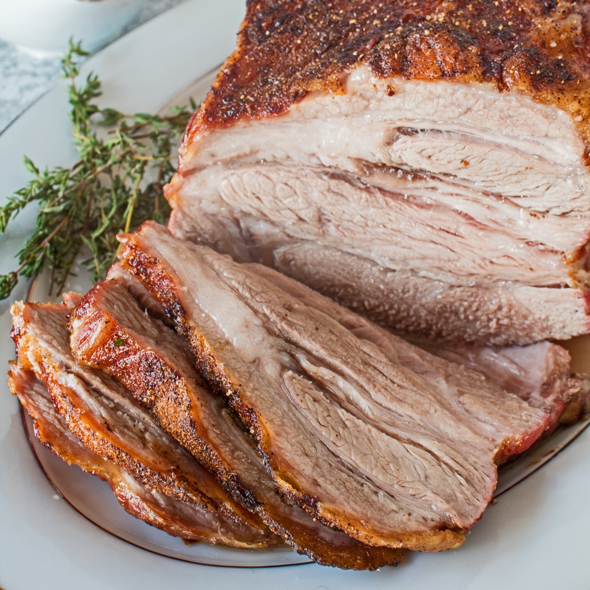 Garlic and Citrus-Rubbed Roast Pork Shoulder