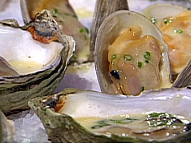 Char-Grilled Oysters with Lemon-Garlic Butter