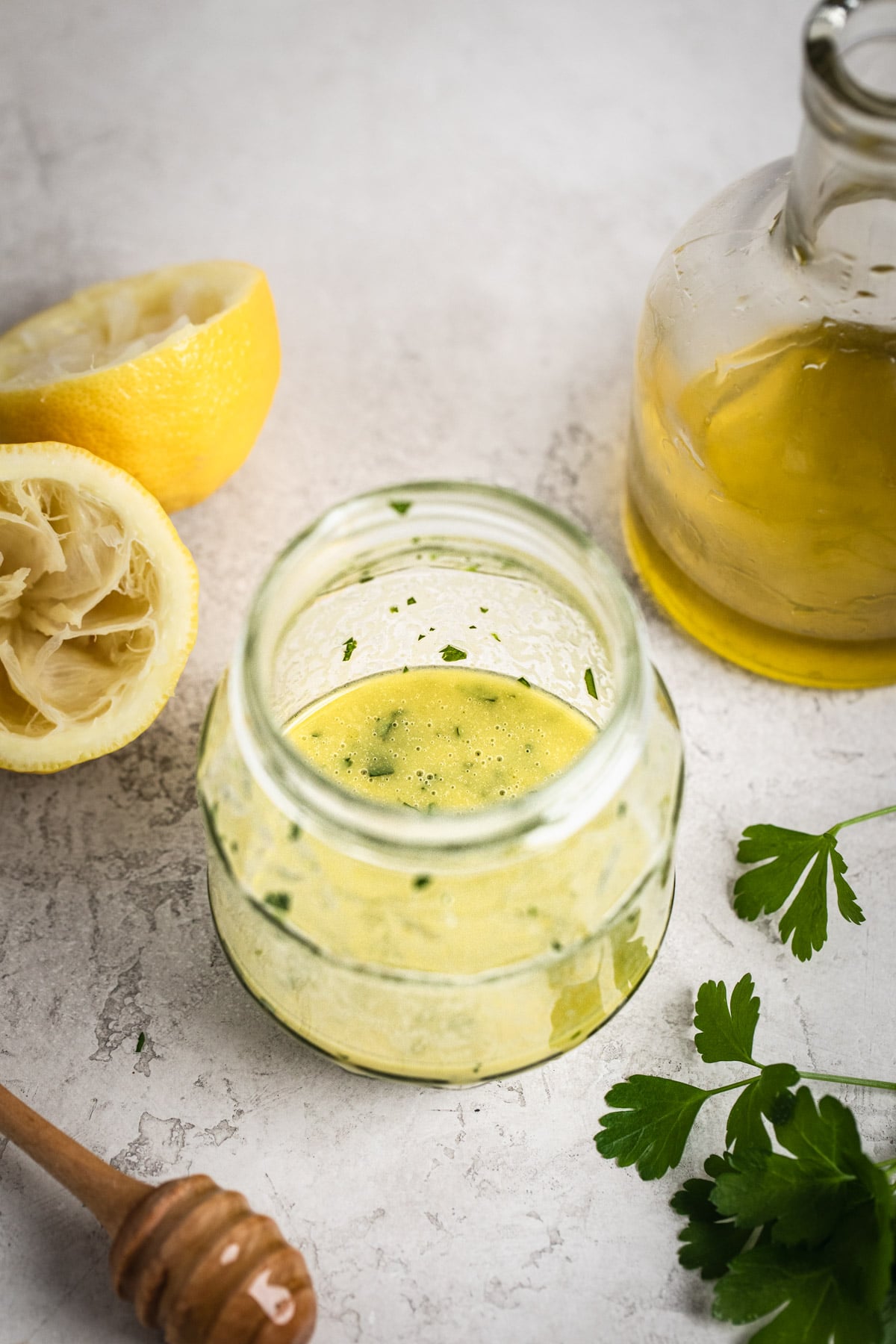 Household Herb Salad with Lemon Vinaigrette