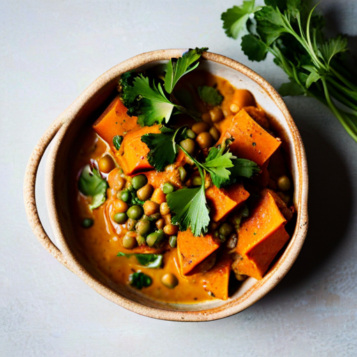 Spicy Lentil and Sweet Potato Curry