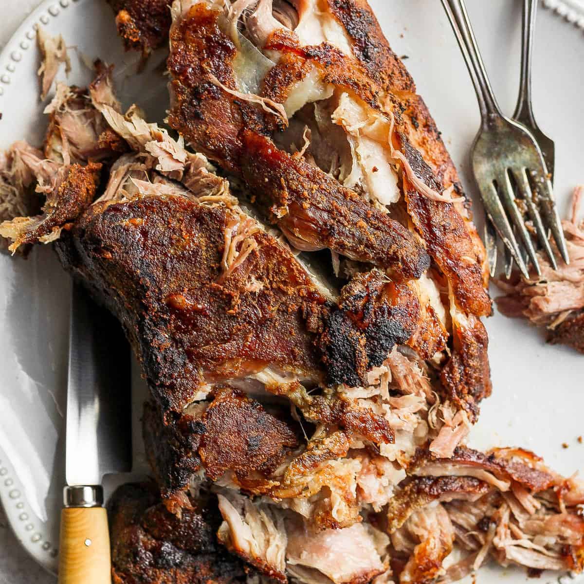 Oven-Roasted Achiote Pork Shoulder with Sour Orange