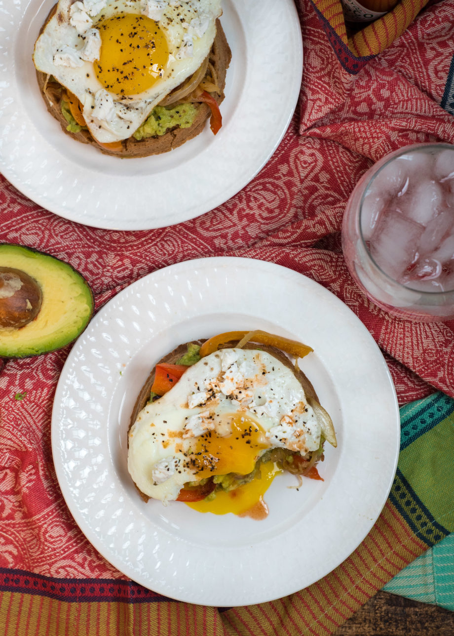 Egg Cheese Waffle with Avocado