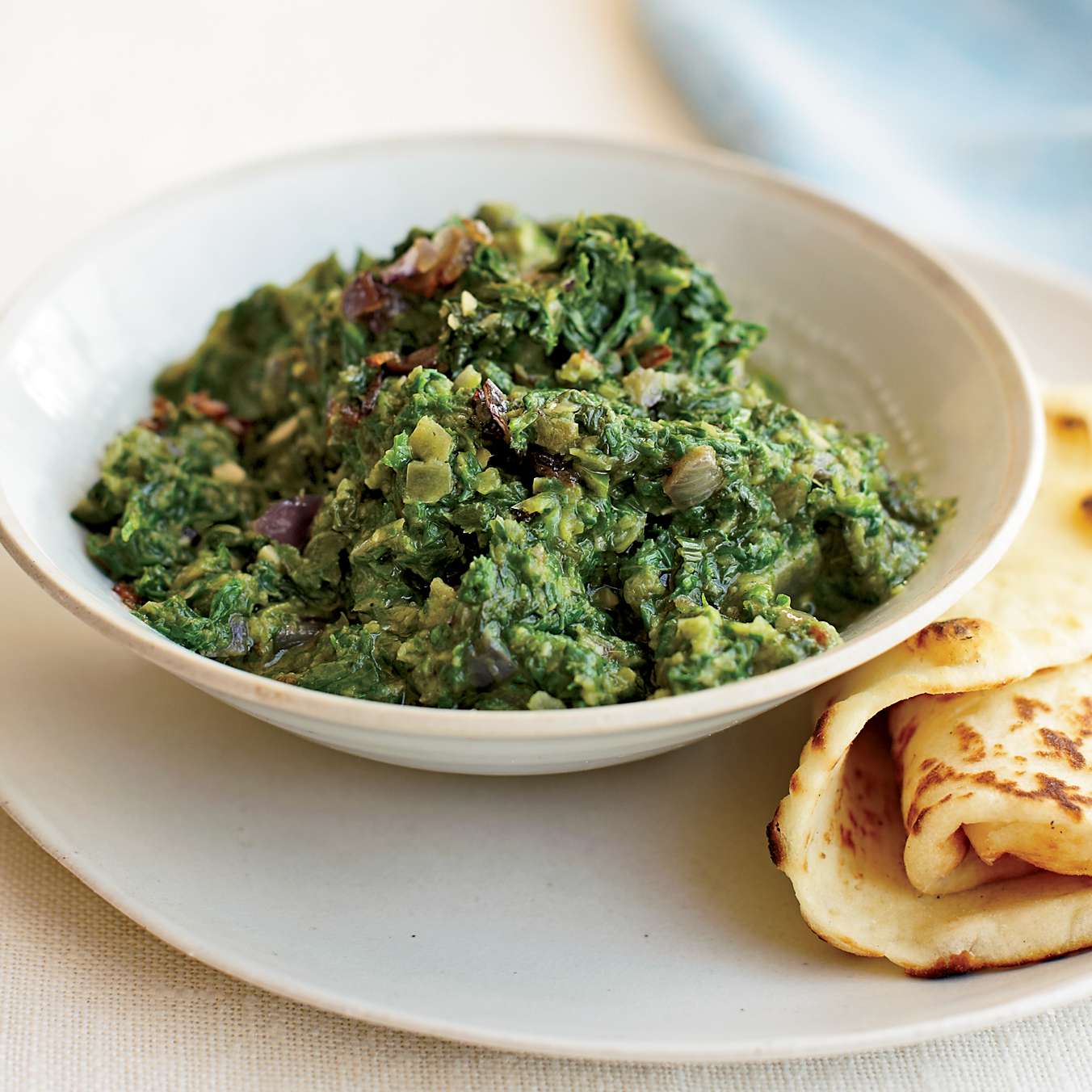Spiced Mustard Greens Curry