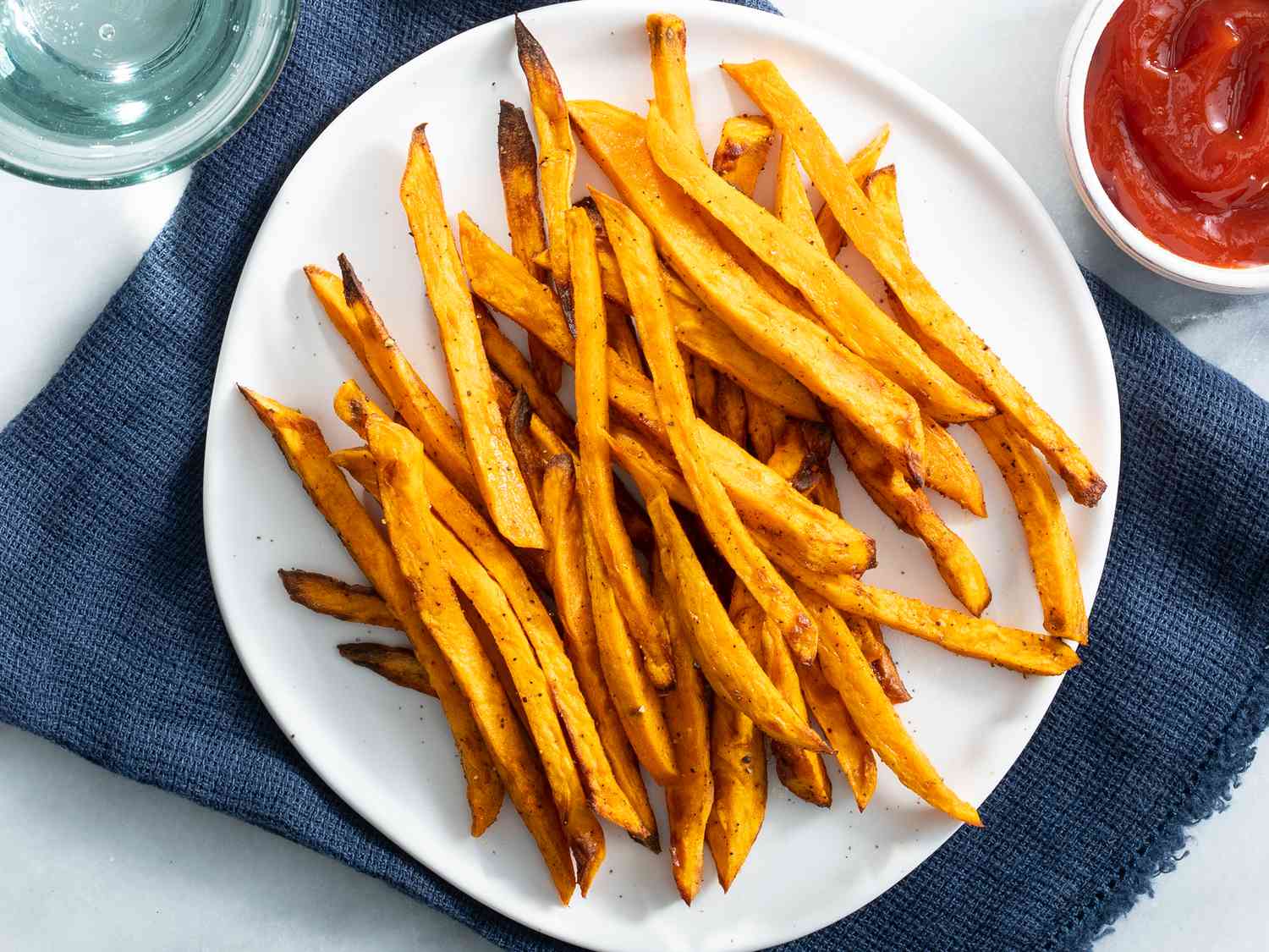 Air-Fried Sweet Potato Fries