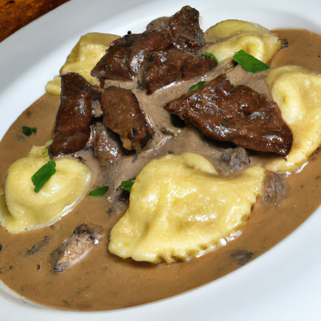 Slow-Cooked Beef and Vegetable Stew with Herbed Dumplings