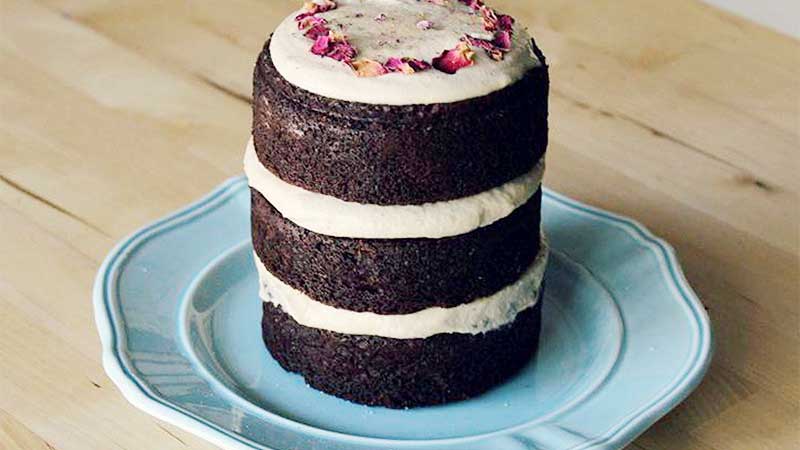Spiced Chocolate Cake with Hidden Cardamom
