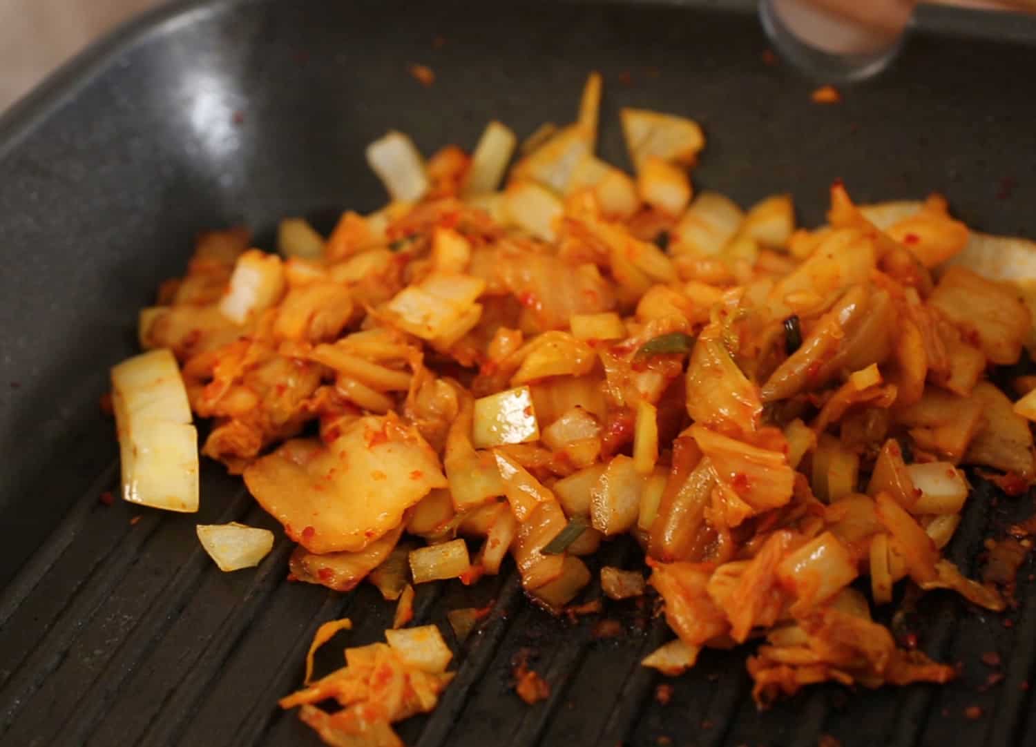 Spicy Korean Hot Dog Buns with Kimchi Relish