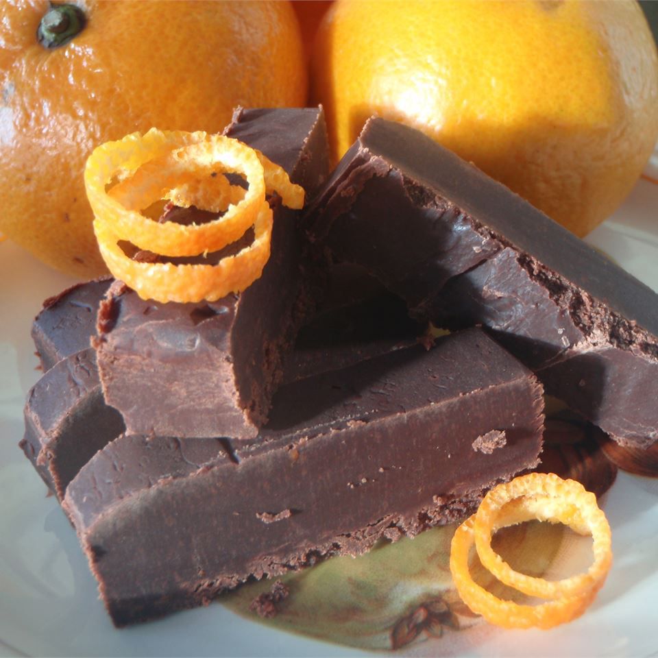 Bittersweet Chocolate-Orange Dessert with Aperol Glaze