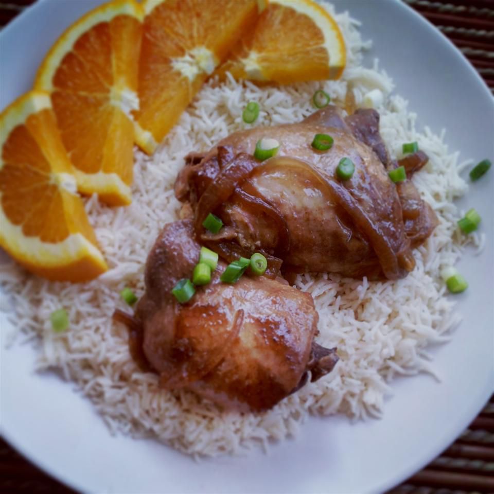 Simmered Chicken Adobo