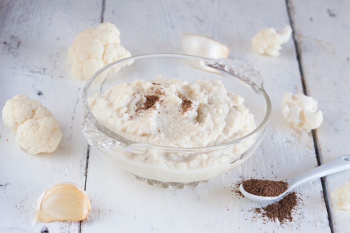 Herb-Infused Roasted Cauliflower Puree