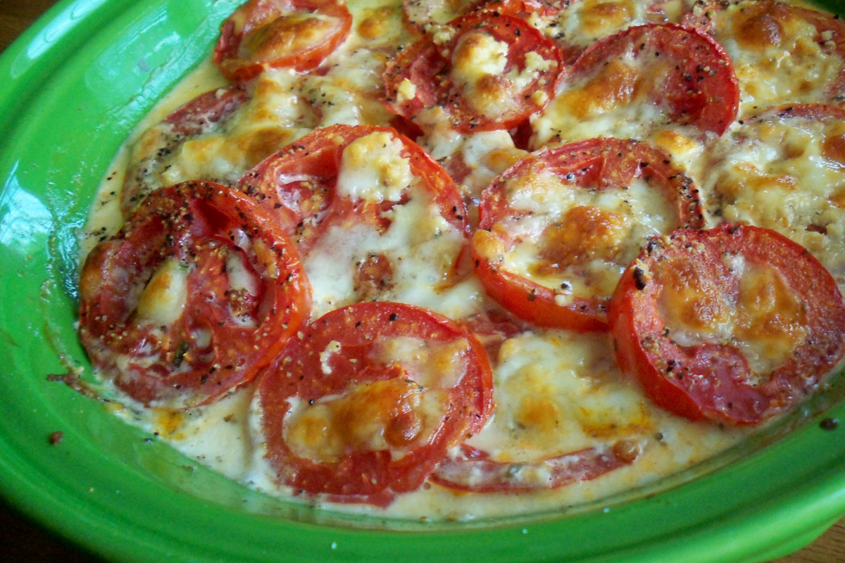 Tomato and Herb Gratin
