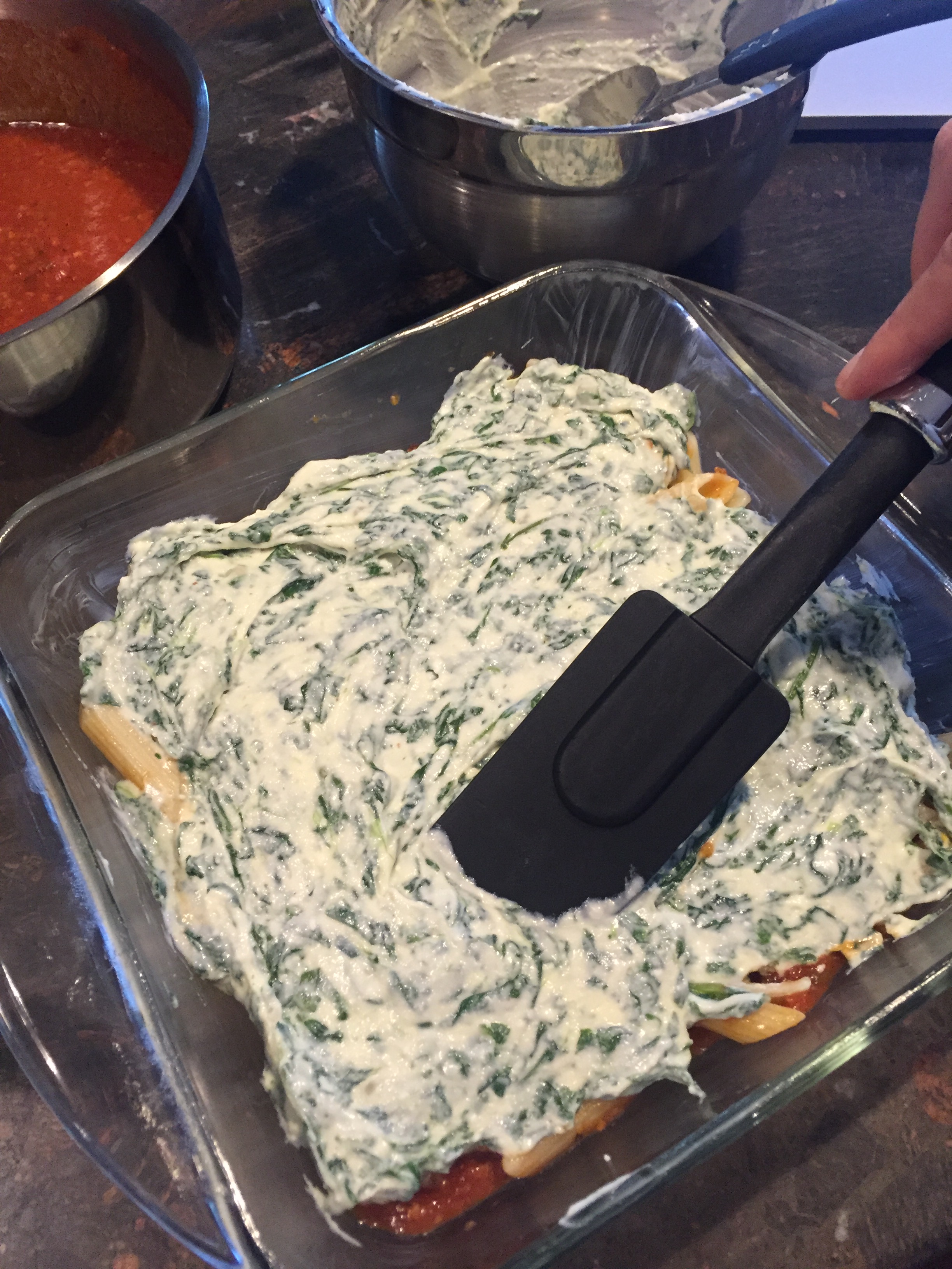 Hidden Ricotta Layer Lasagna