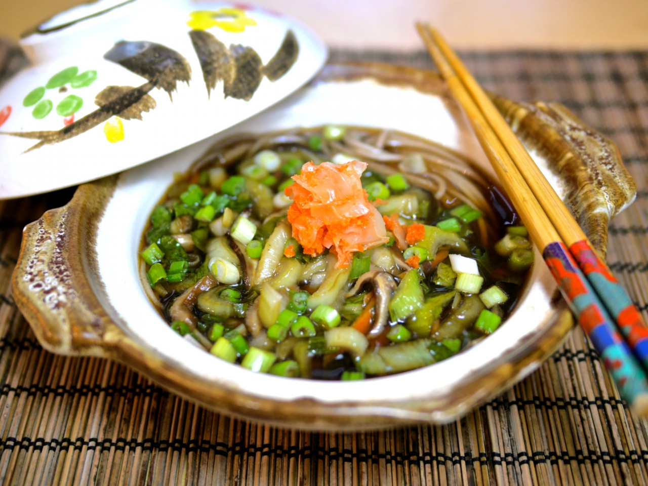 Savory Soba Noodles with Miso-Infused Broth