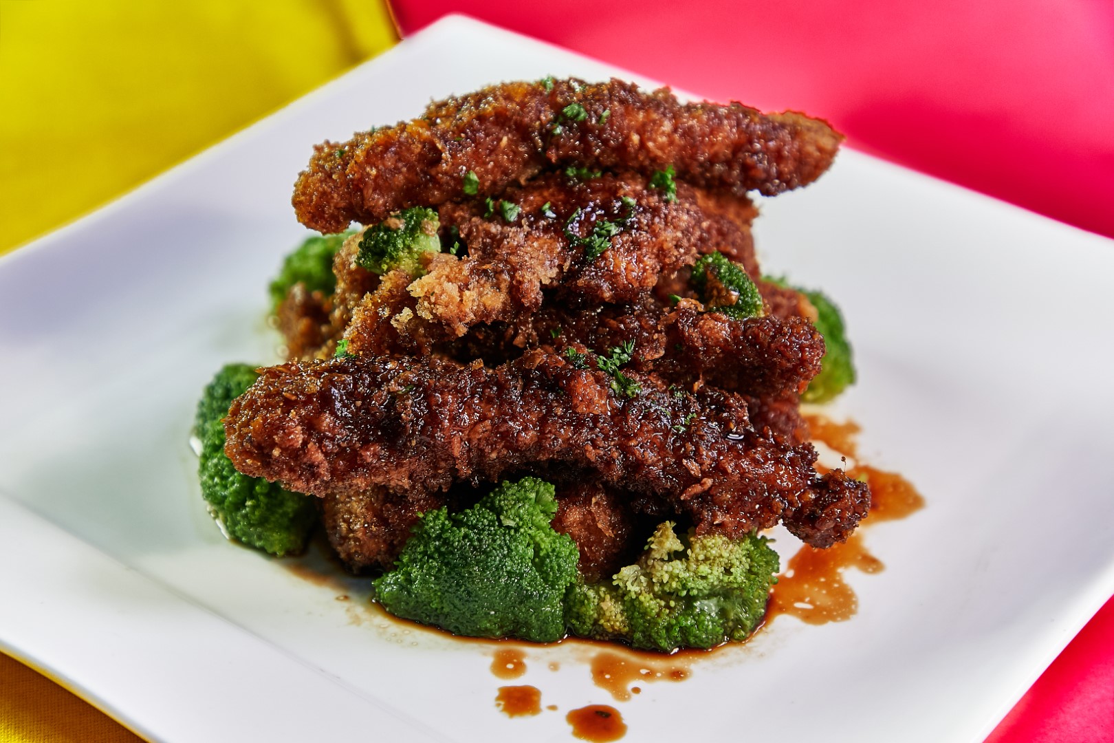 Ginger-Soy Stir-Fried Chicken with Broccoli