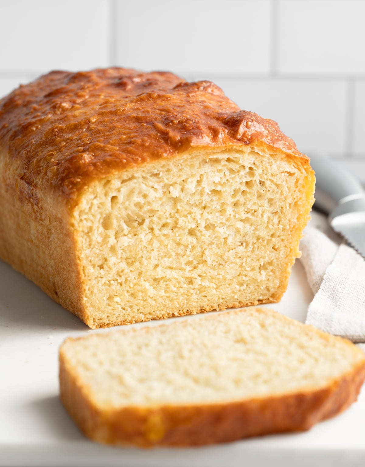 Herb-Infused Brioche Bread with Garden Greens