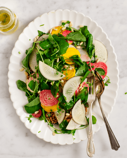 Herb-Infused Spring Vegetable Salad