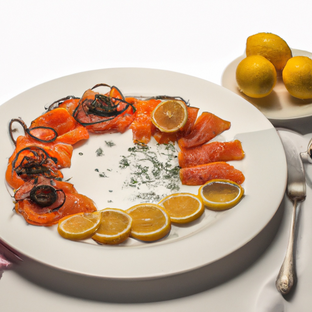 Citrus-Cured Salmon with Fennel