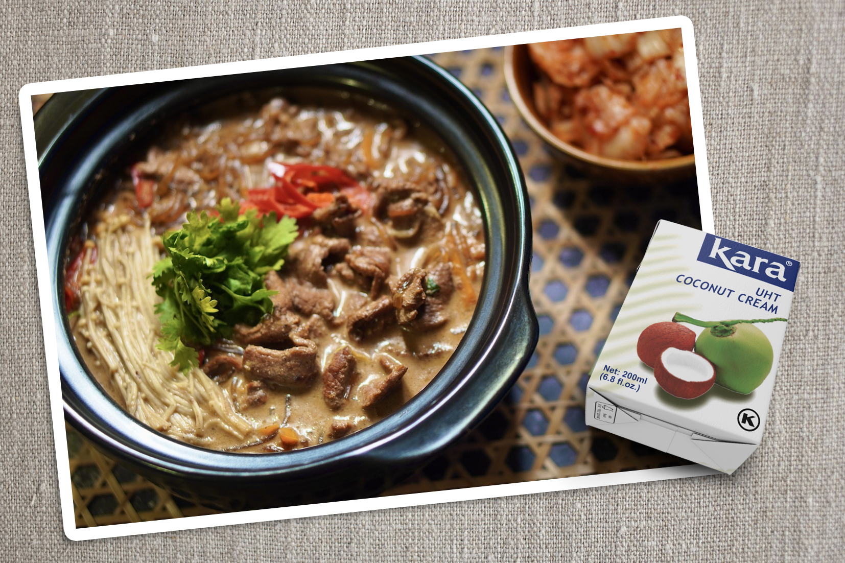 Korean Bulgogi with Thai Coconut Curry