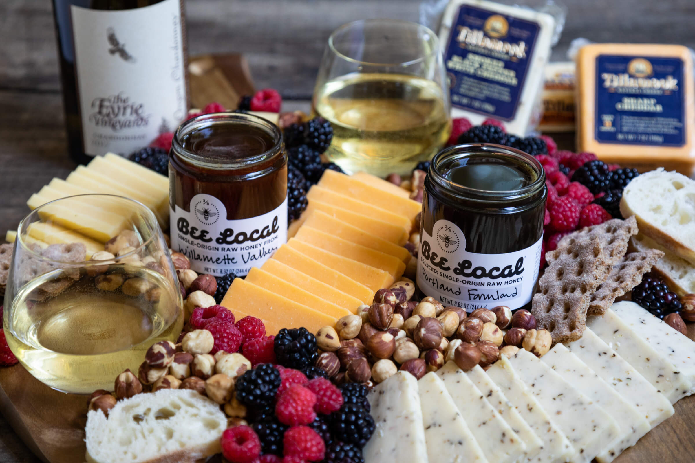 Belgian Cheese & Honey Board