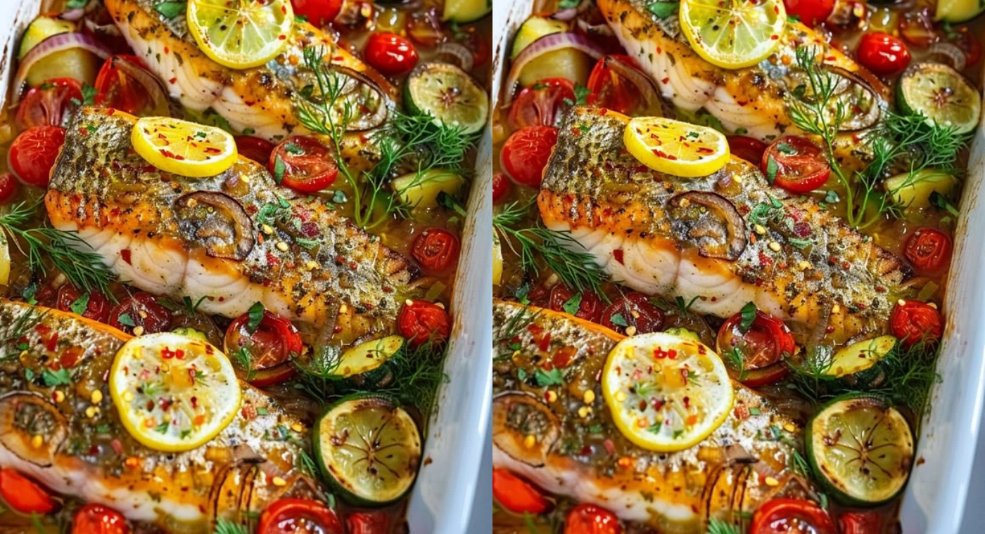 Lemon-Herb Baked Salmon