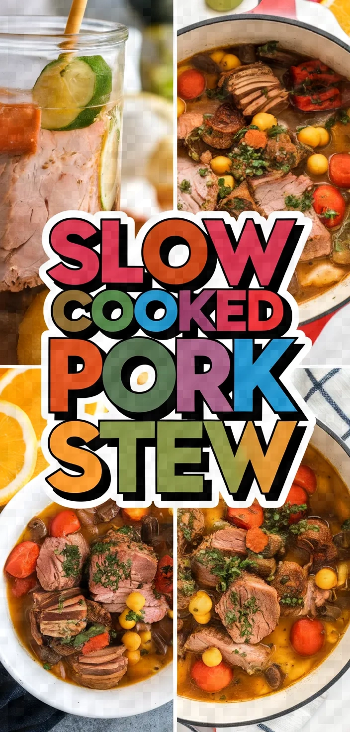Slow-Cooked Pork and Apple Stew