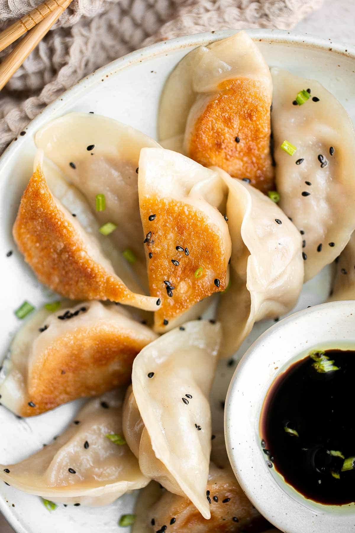 Chinese Dumplings with Vietnamese Lemongrass and Korean Kimchi