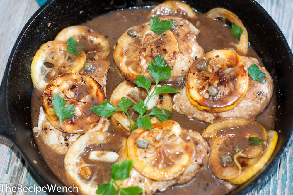 Wood-Fired Herb Chicken with Charred Lemon