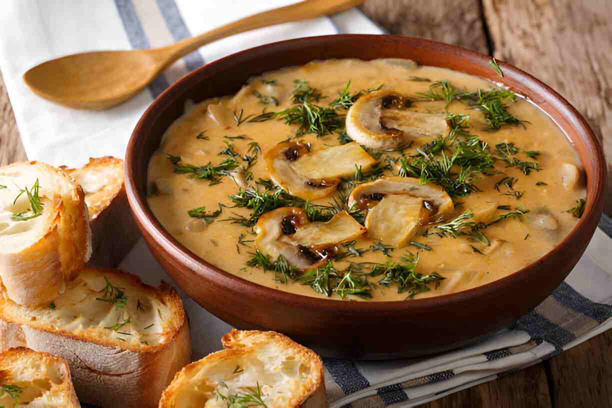 Flooded Mushroom Soup