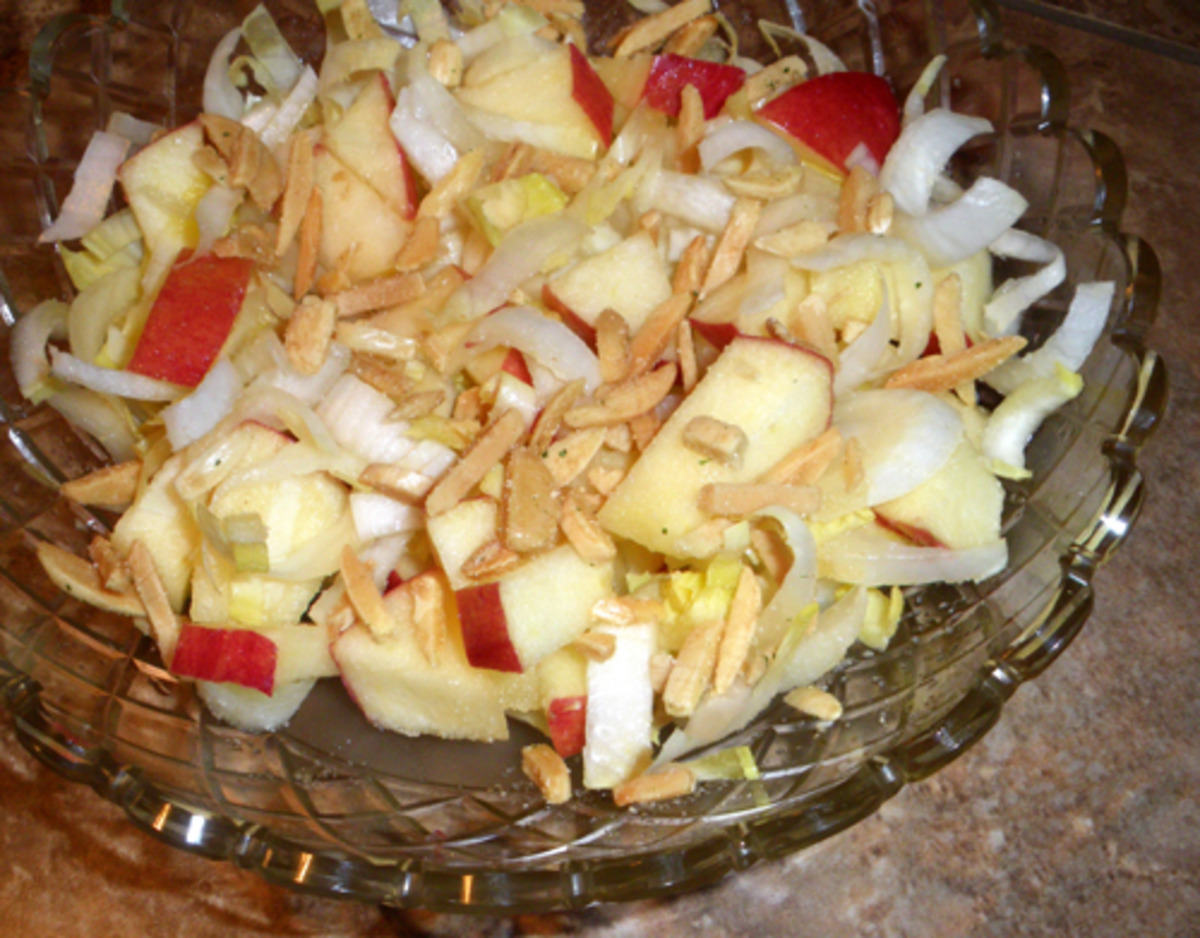 Belgian Endive Salad with Goat Cheese