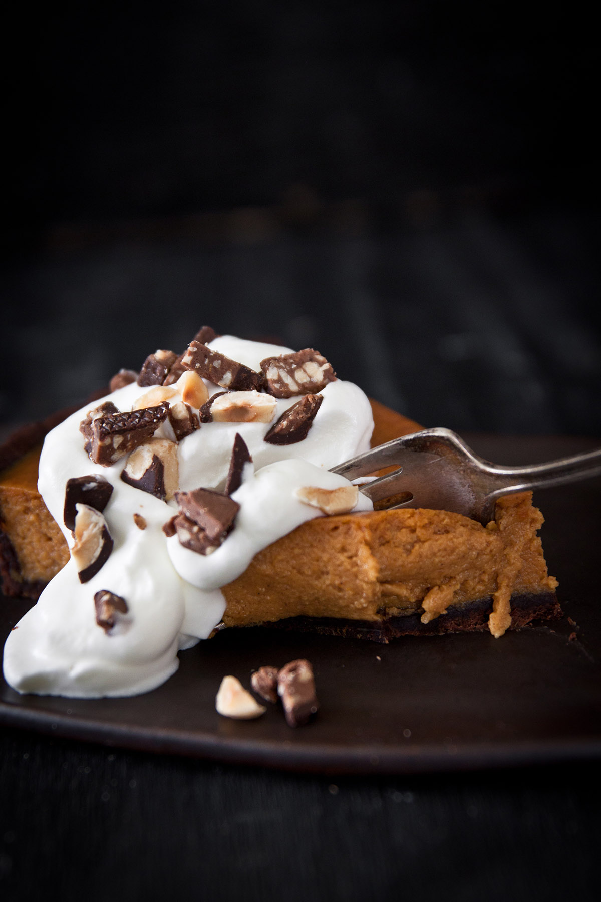 Bitter Chocolate Olive Oil Tart