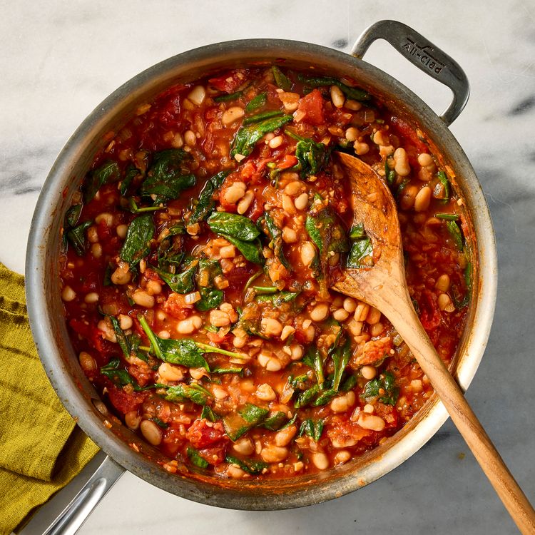 One-Pot White Bean and Rice Skillet
