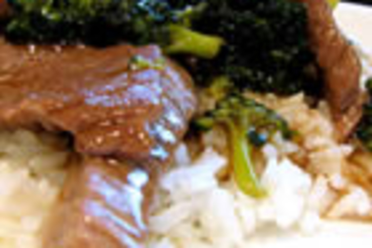 Sesame-Garlic Beef Teriyaki