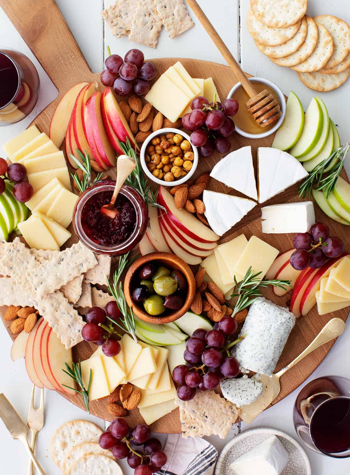 Brussels Cheese Board with Honeyed Pear and Craft Beer Chutney