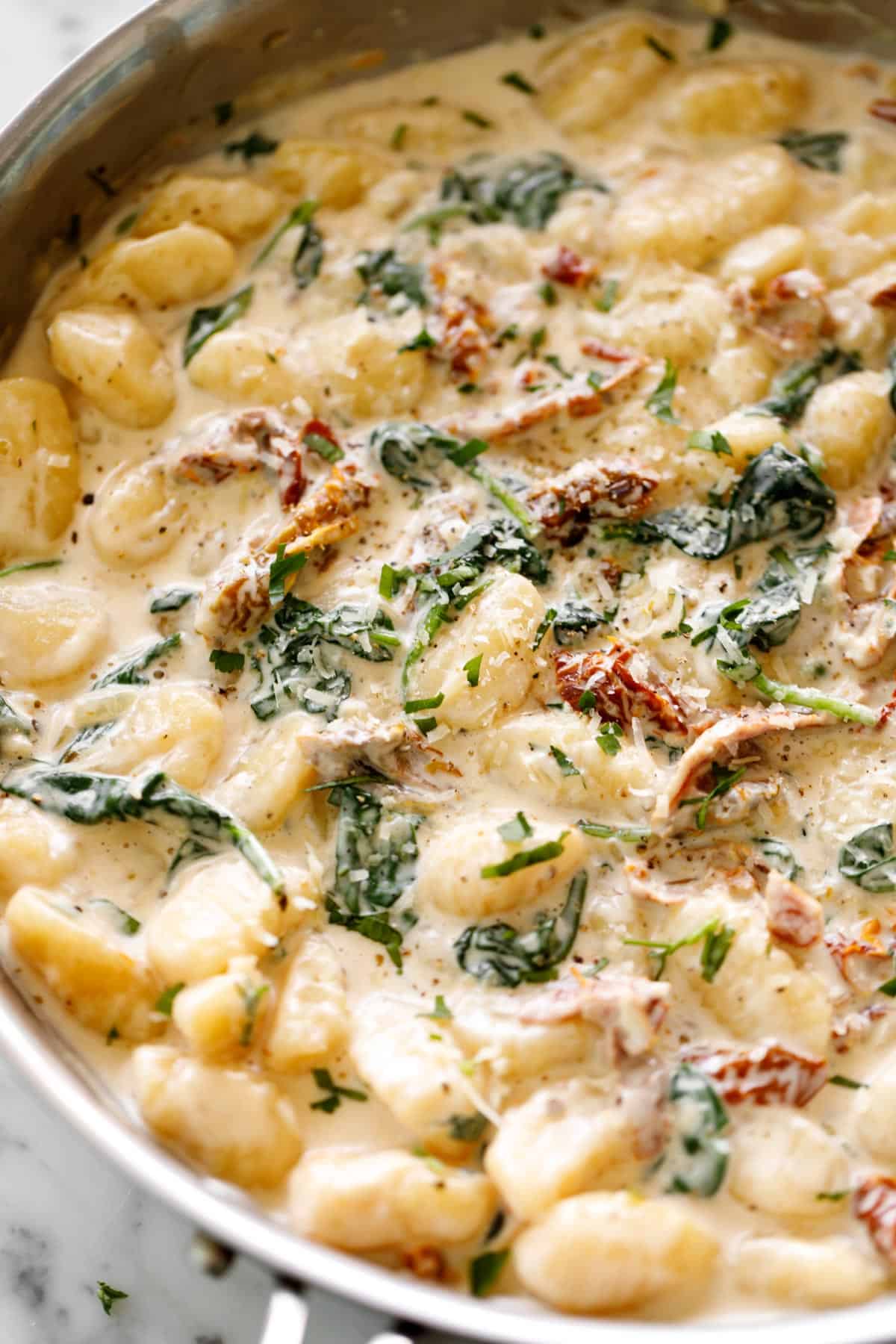 Herb-Roasted Chicken and Gnocchi Casserole