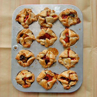 Mini Herb and Tomato Tarts