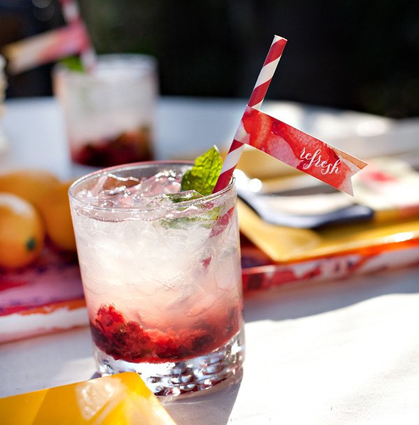 Mint-Citrus Herbal Spritzer