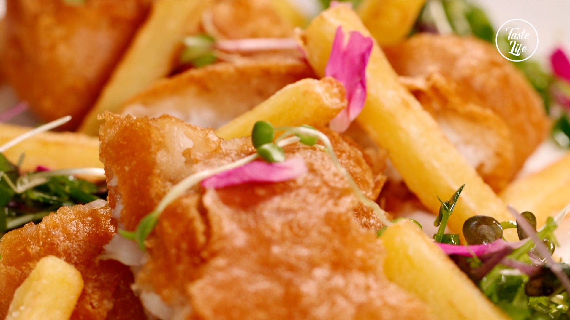 Beer-Battered Cod with Fries