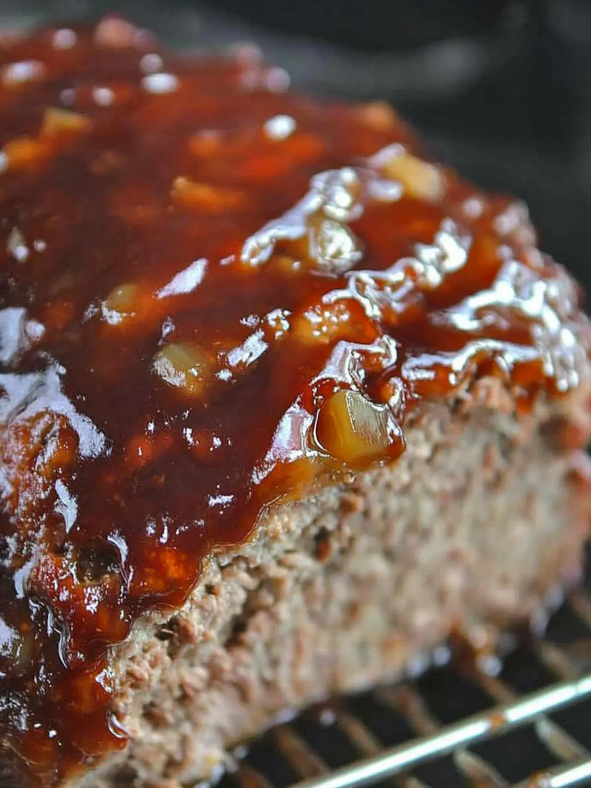 Bourbon-Glazed Meatloaf