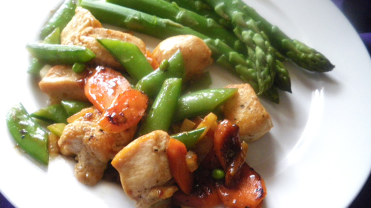 AirVenture Ginger Chicken Stir-Fry