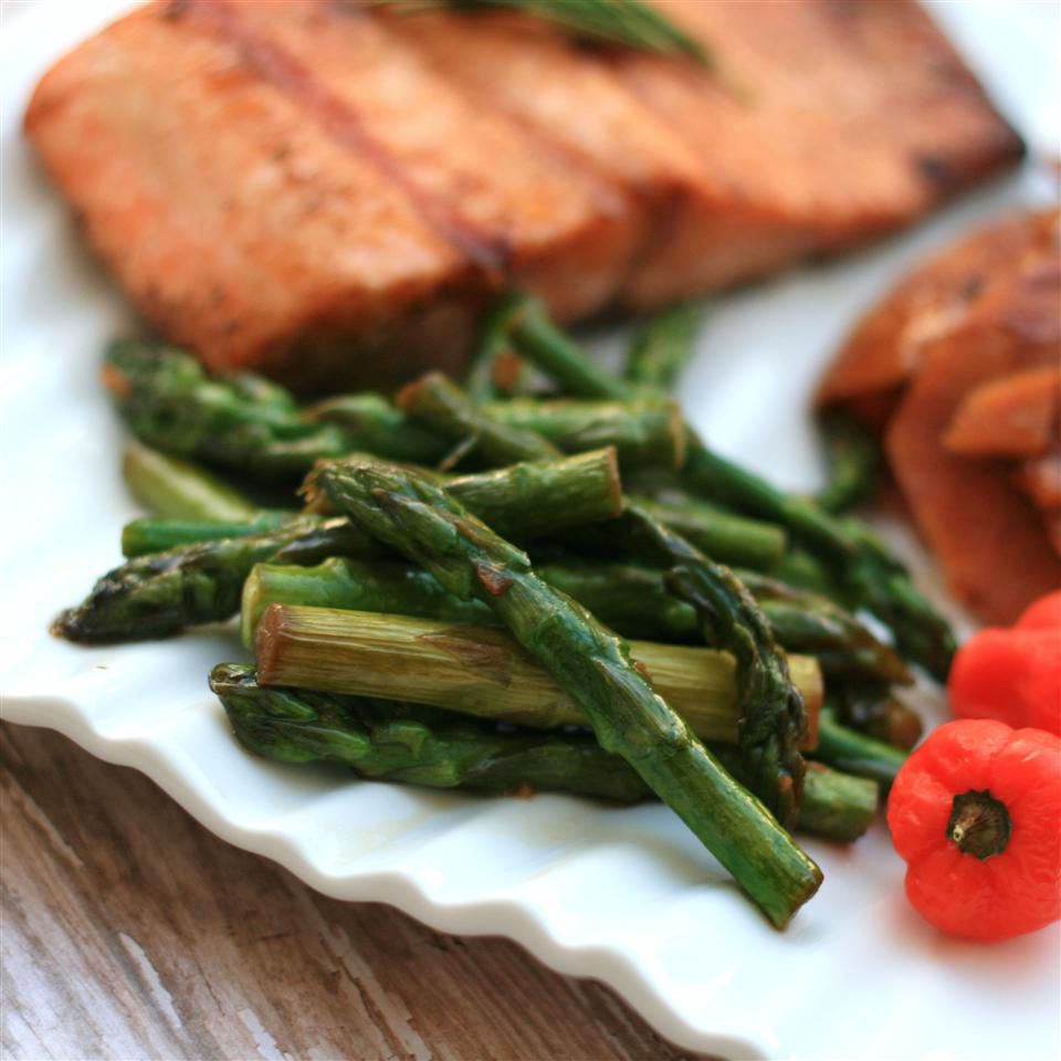 Sautéed Asparagus and Zucchini with Garlic