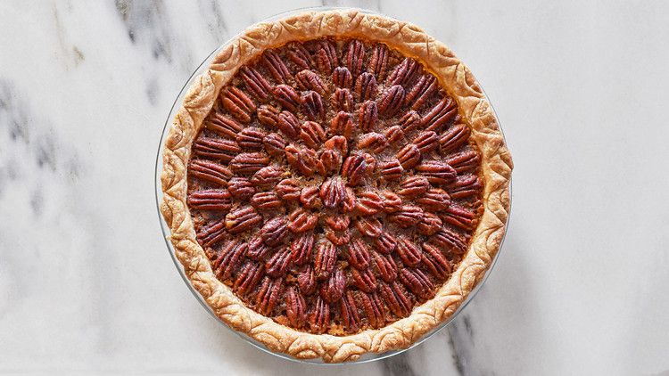 Bourbon-Pecan Pie with Brown Butter